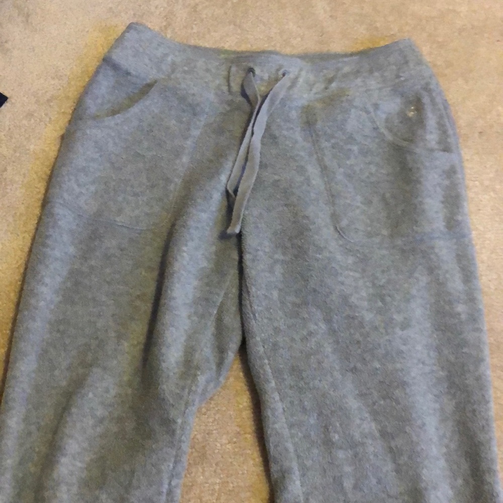 Fluffy grey sweats